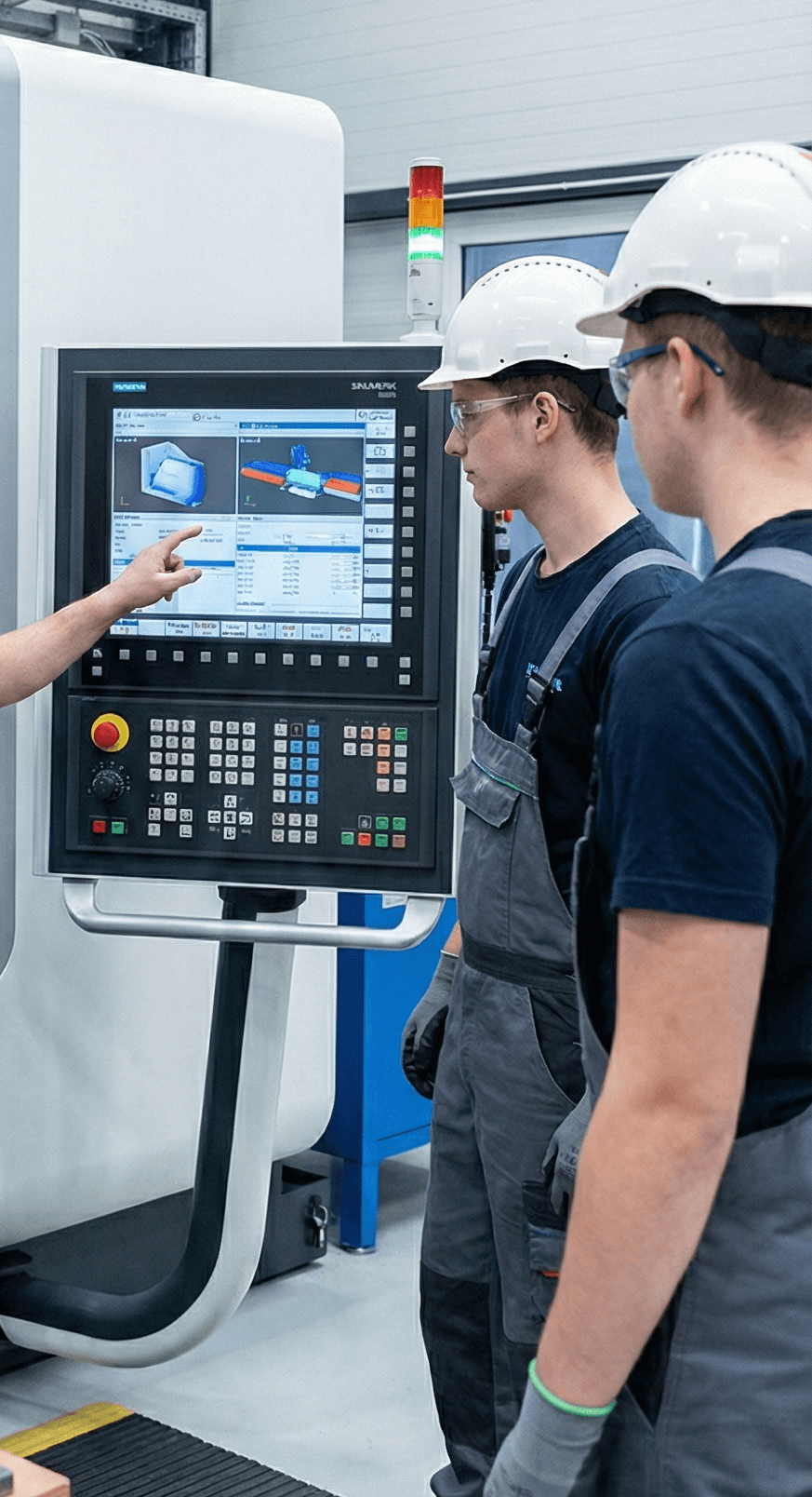 Sicher bedienen, warten und programmieren