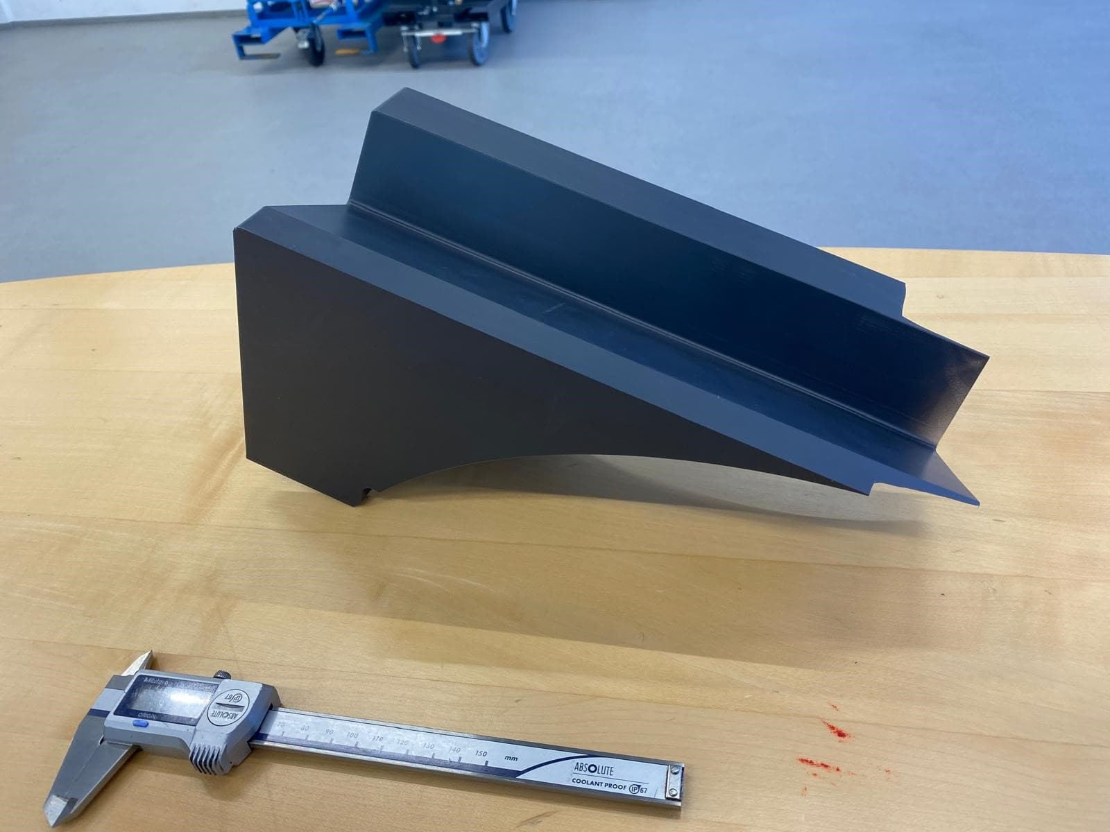 Profilfaltenglätter aus Kunststoff